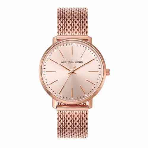 Michael Kors Pyper Rose Gold Watch MK4340 Quartz, Stainless Steel Strap, 38 MM