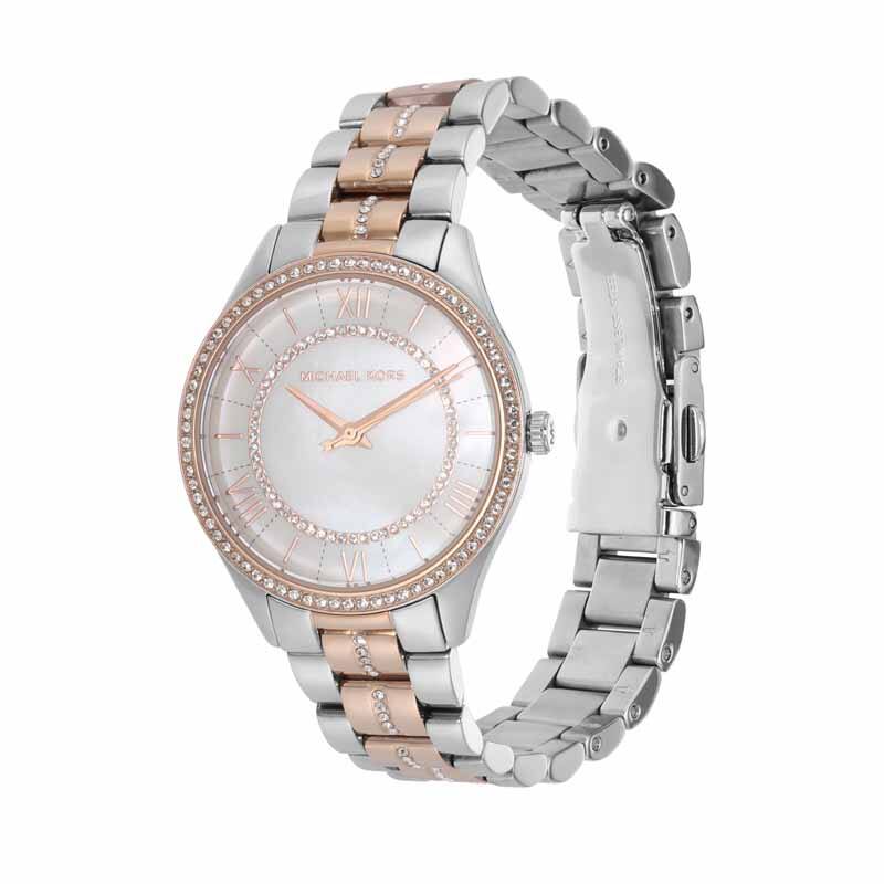Michael Kors Lauryn Two Tone Watch MK3979 Quartz, Stainless Steel Strap, 33 MM