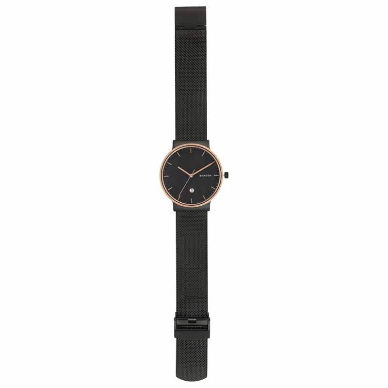 Skagen Ancher Black Watch SKW6296 Quartz, Stainless Steel Strap, 40 MM