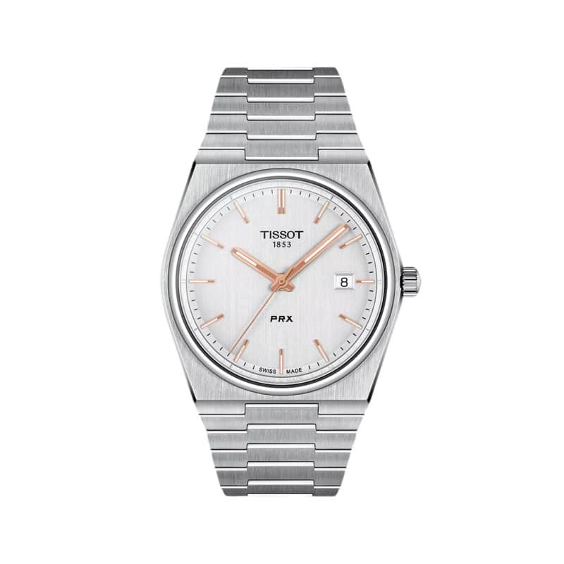 Tissot PRX Silver Watch, Men