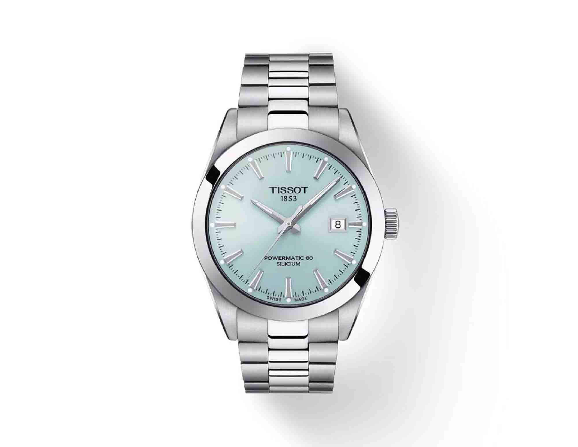 Tissot Powermatic 80 Silicium T1274071135100 Watch, Men, 40MM