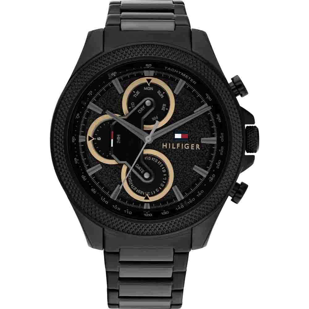 Tommy Hilfiger Clark Analog Watch 1792081, Men, Black, 43MM