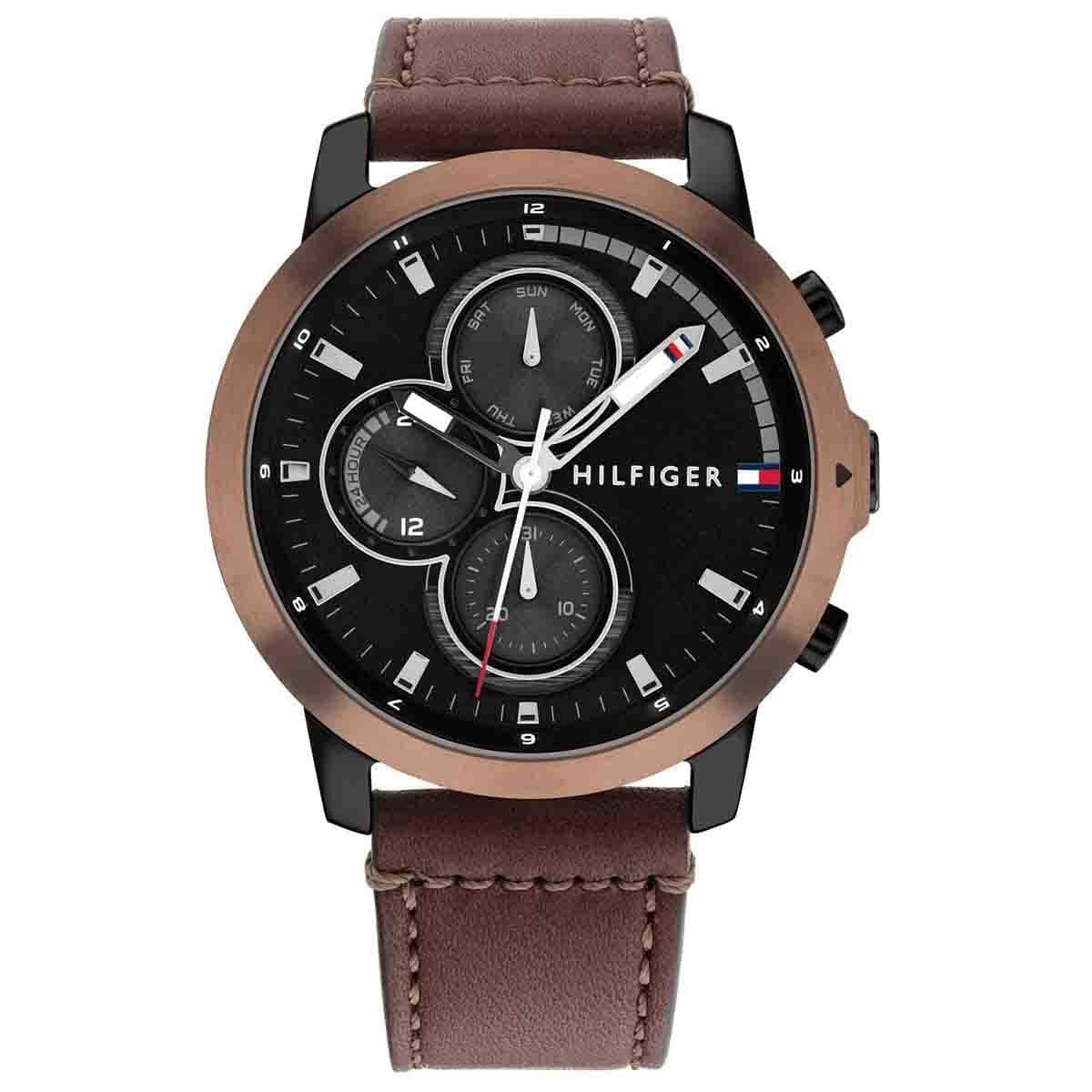 Tommy Hilfiger 1792152 Jameson Le Analog Watch, Men, 46MM