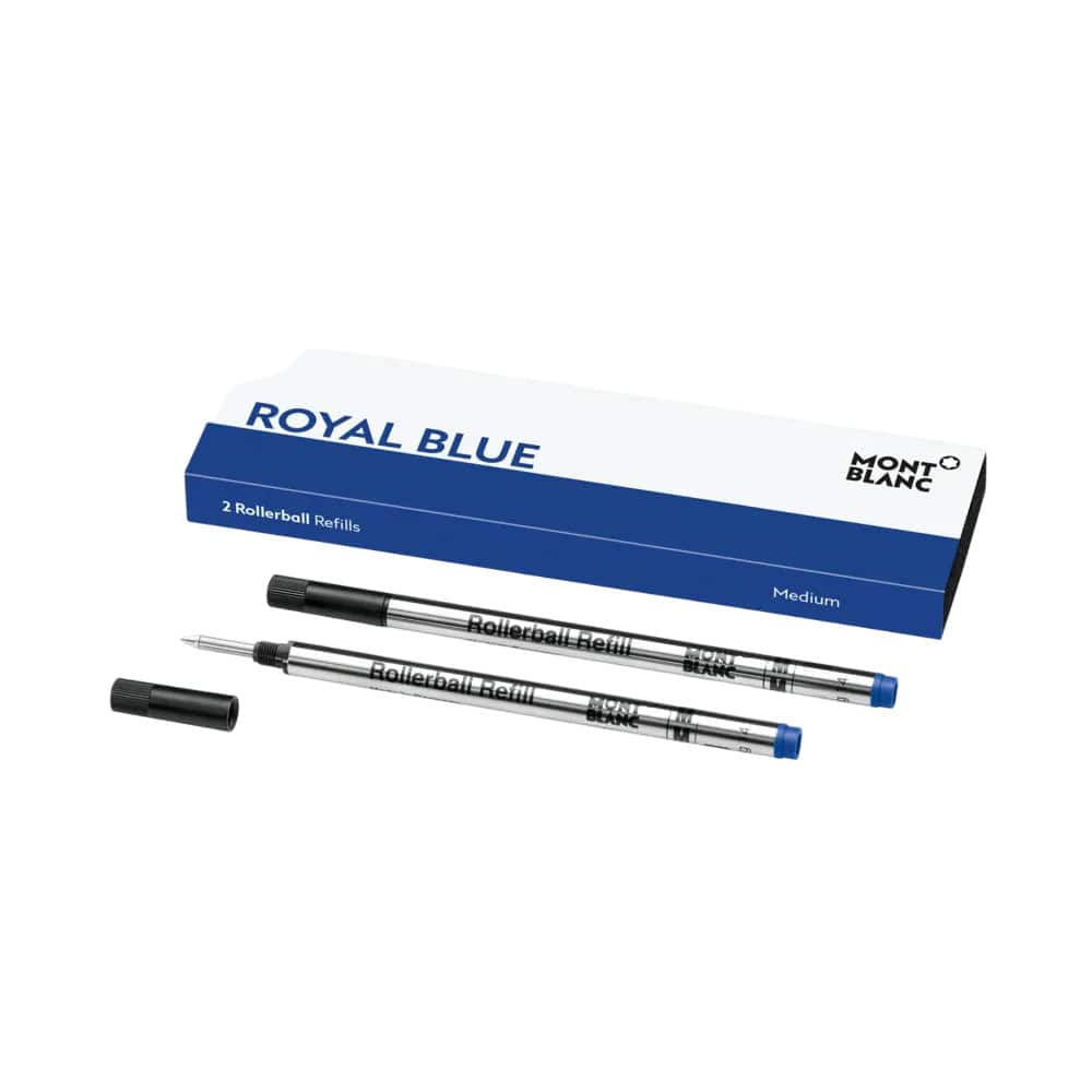 Mont Blanc Rollerball Refills Medium 128233 Royal Pen
