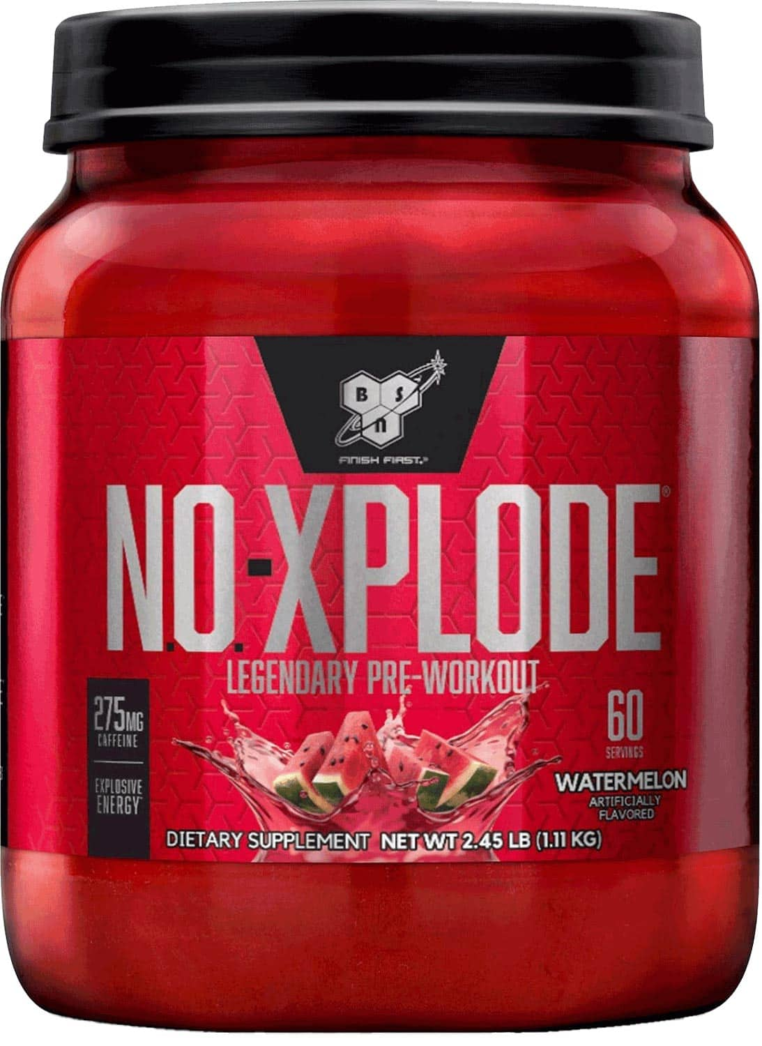 BSN N.O.-XPLODE Pre Workout Powder Watermelon 60 Servings