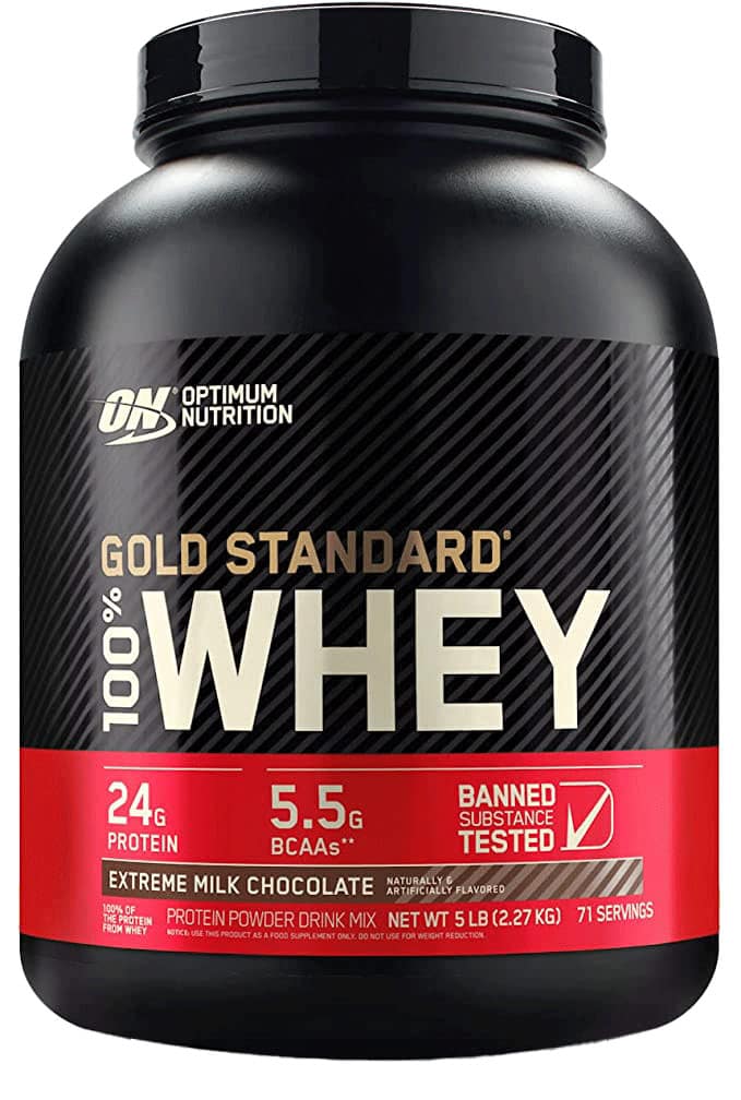 Optimum Nutrition Gold Standard 100 percent Whey Protein Powder Extreme Milk Chocolate