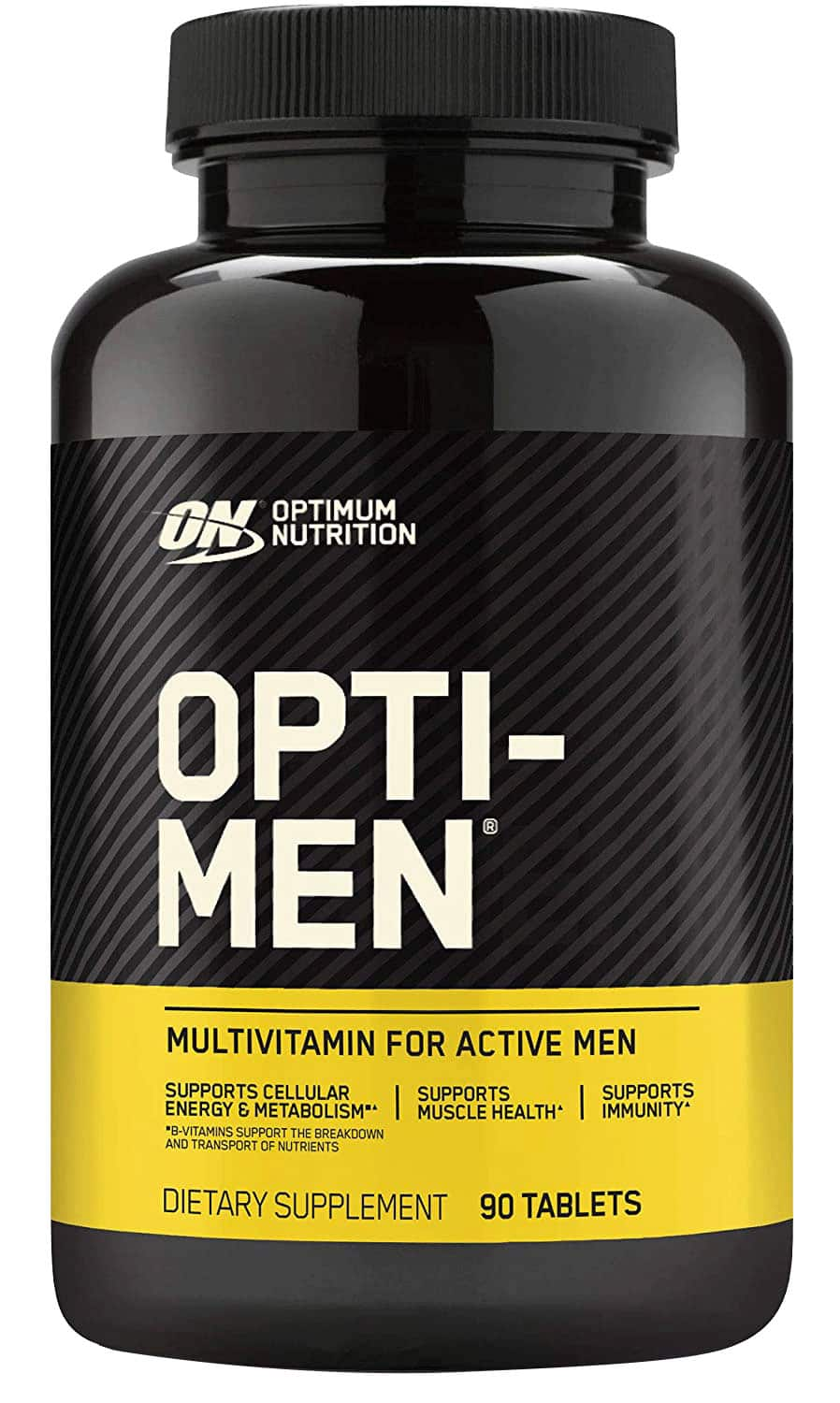 Optimum Nutrition Opti-Men, Vitamin C, Zinc and Vitamin D, E, B12 for Immune Support Mens Daily Multivitamin Supplement, 90 Count