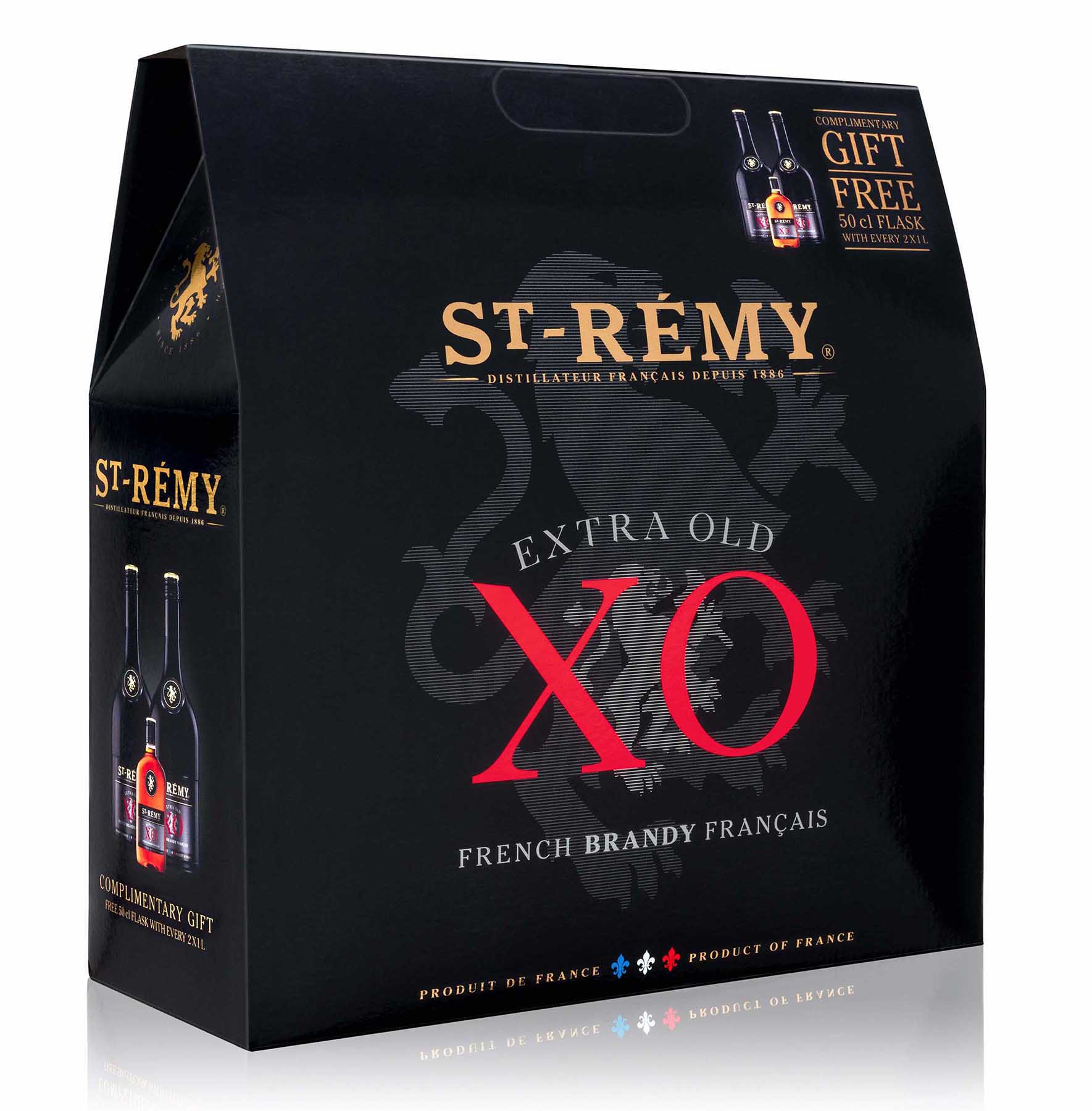 St. Remy XO Twin Pack 50cl 40 percent 2.5cl