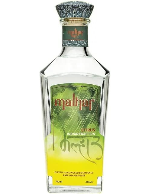 Malhar Citrus Indian Craft Gin 75cl
