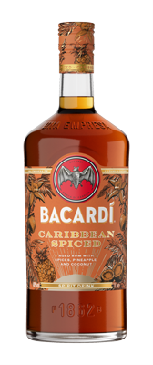 Bacardi Caribbean Spiced Rum, 100 cl