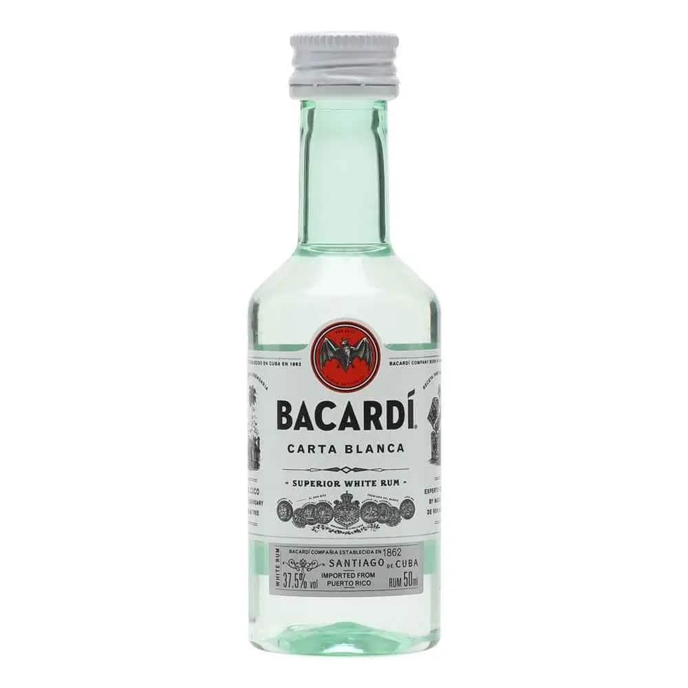 Bacardi Carta Blanca Rum, 5CL