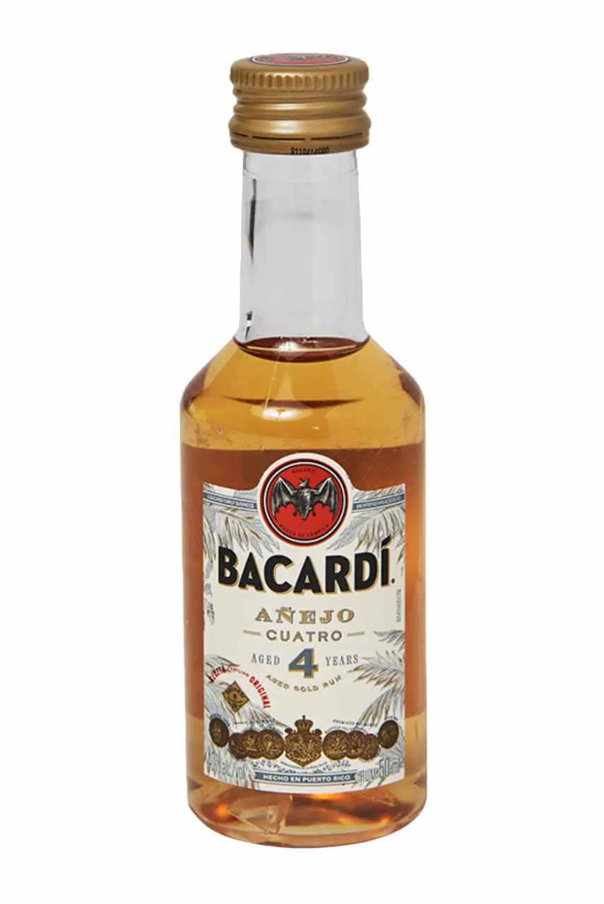 Bacardi Anejo Cuatro 4yo Rum, 5CL