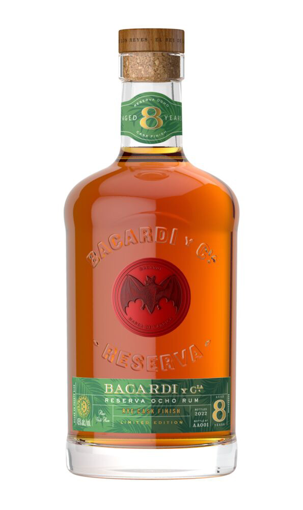  Bacardi Reserva Ocho Rye Cask Finish Rumâ€‹