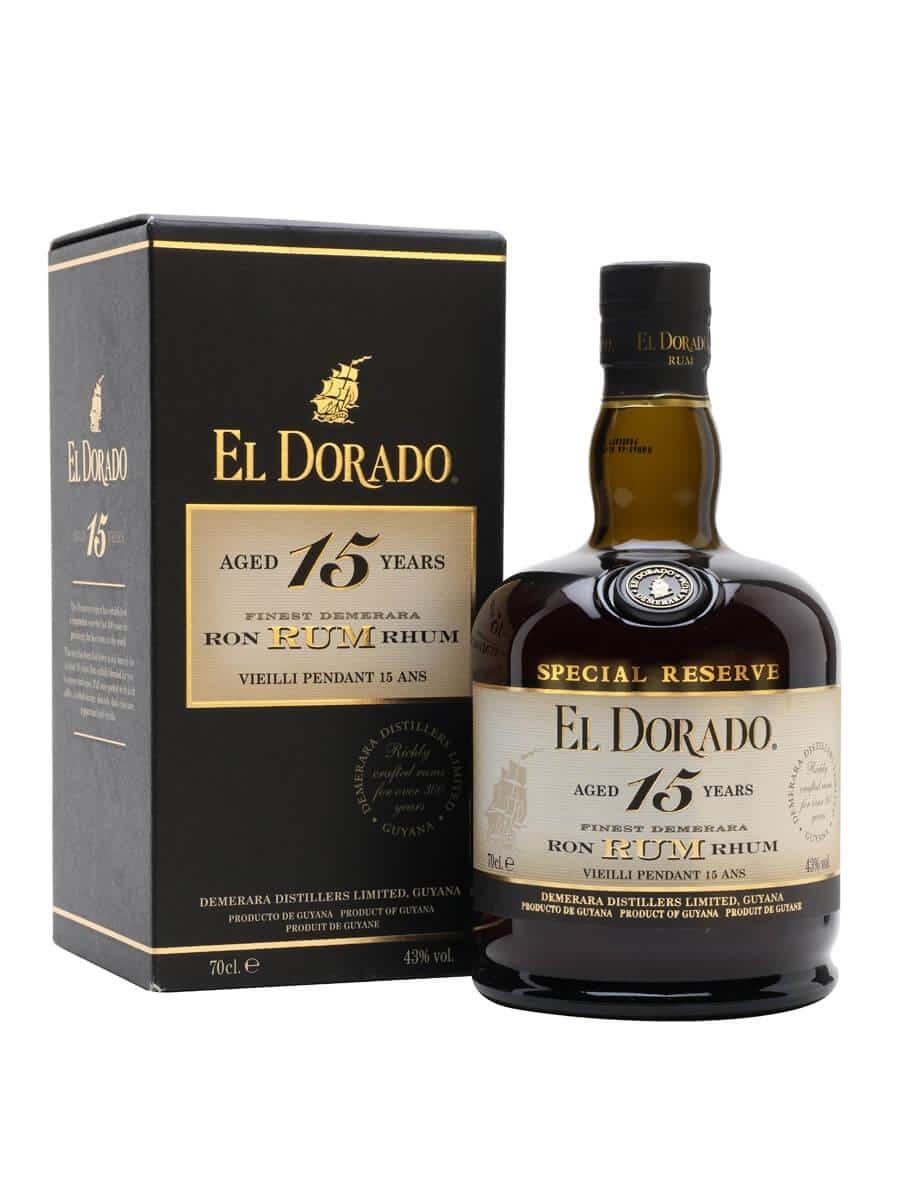 El Dorado 15 Year Old Dark Rum, 70CL