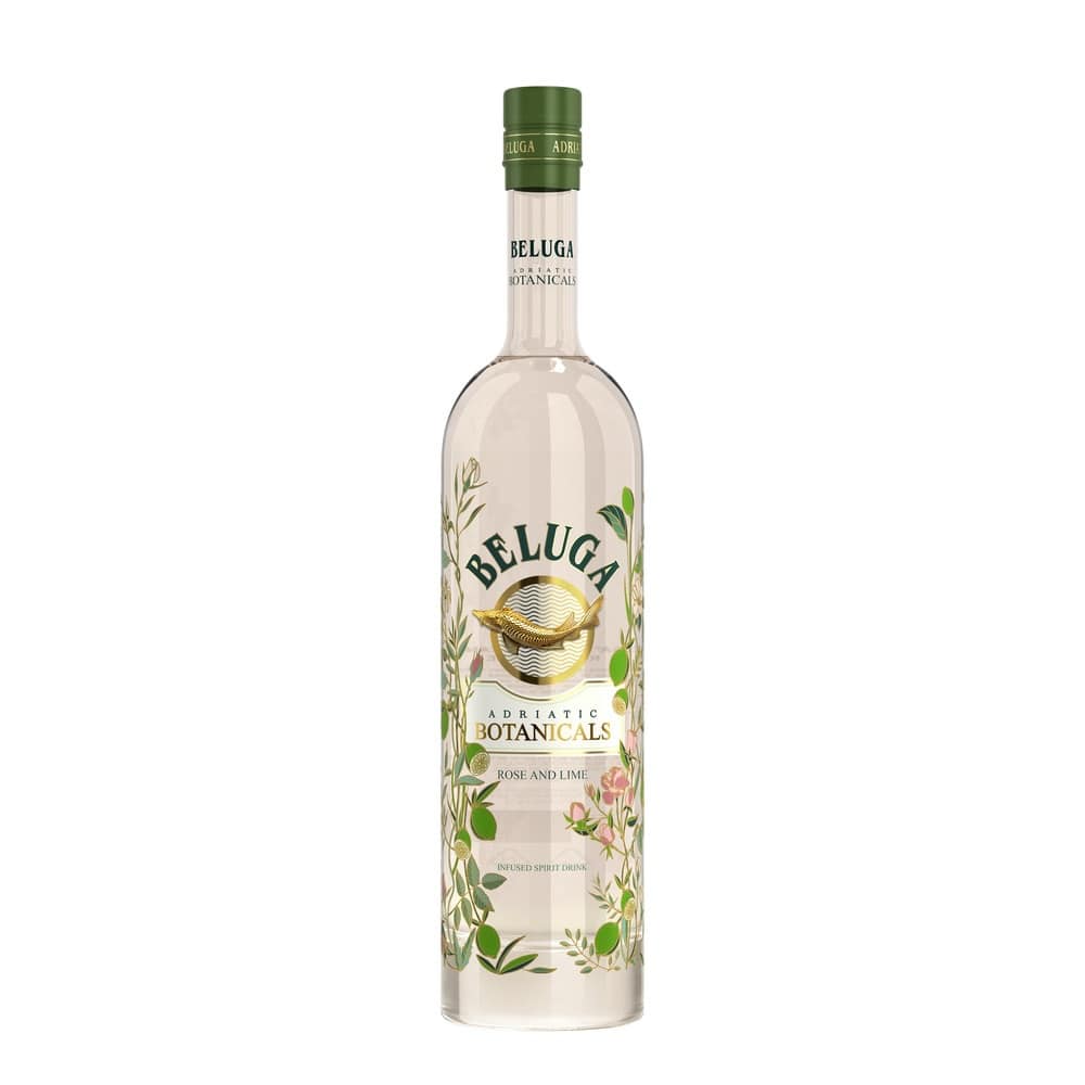 Beluga Adriatic Botanicals Rose & Lime, 70cl