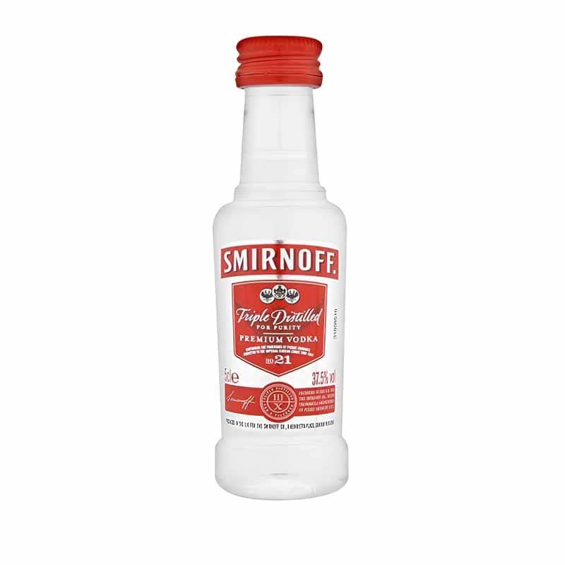 Smirnoff Red Label Vodka Miniature, 5 CL