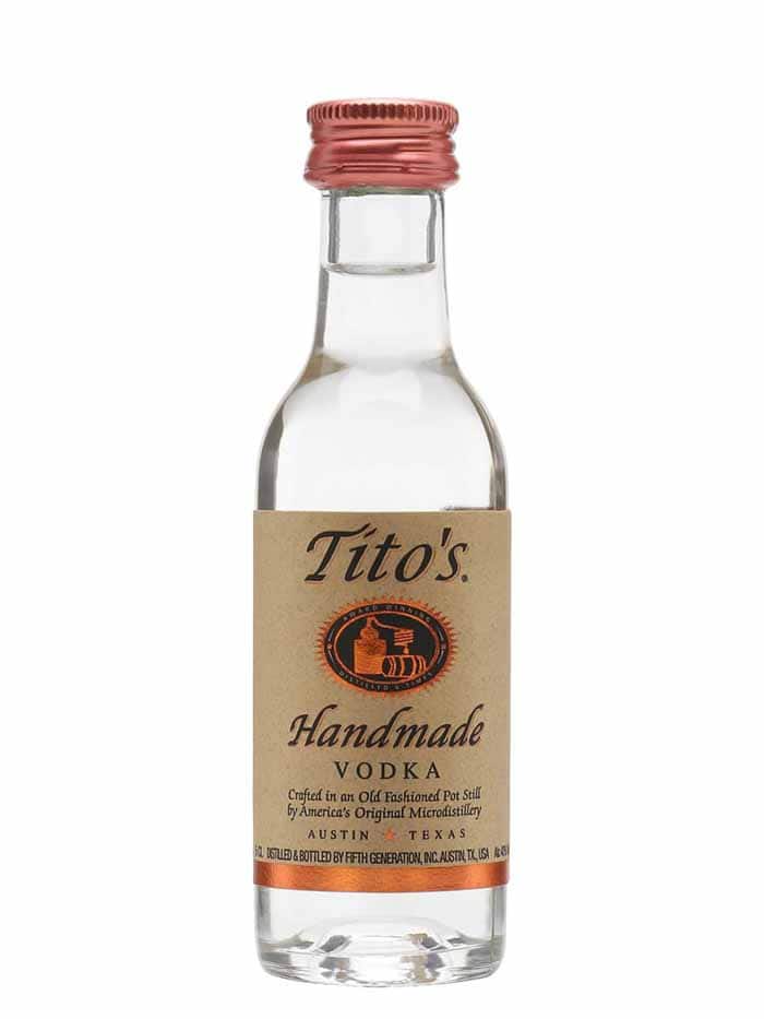 Tito's Vodka Miniature, 5CL