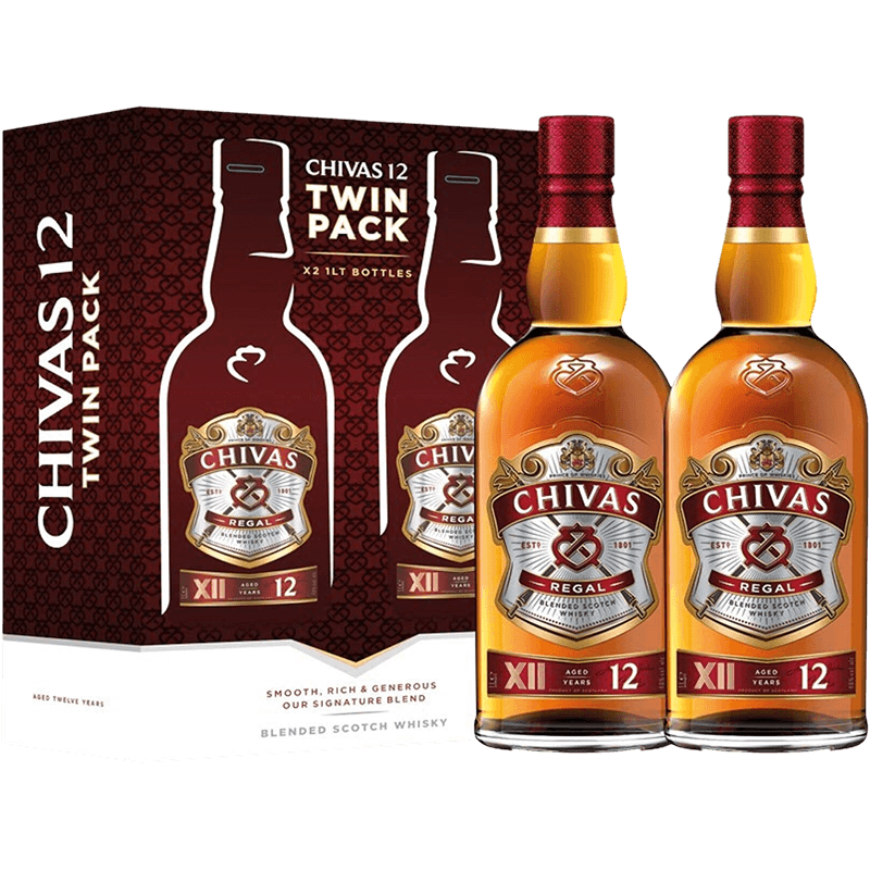 Chivas Regal 12 YO Twin Pack