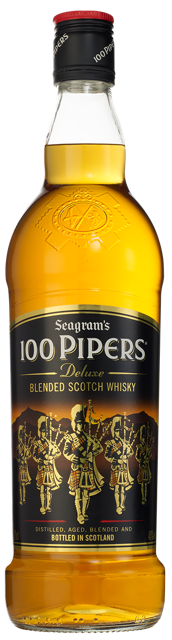 100 Pipers Scotch Whiskey 100cl
