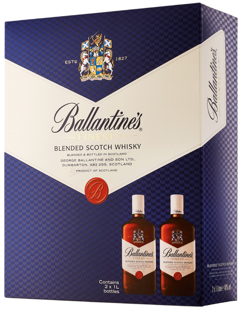 Ballantine's Finest Twin Pack Cary 2x100cl