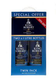 King Robert II Deluxe Whisky 100 CL