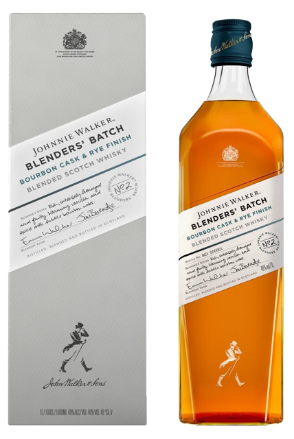 Johnnie Walker Bourbon Cask & Rye Finish 100cl