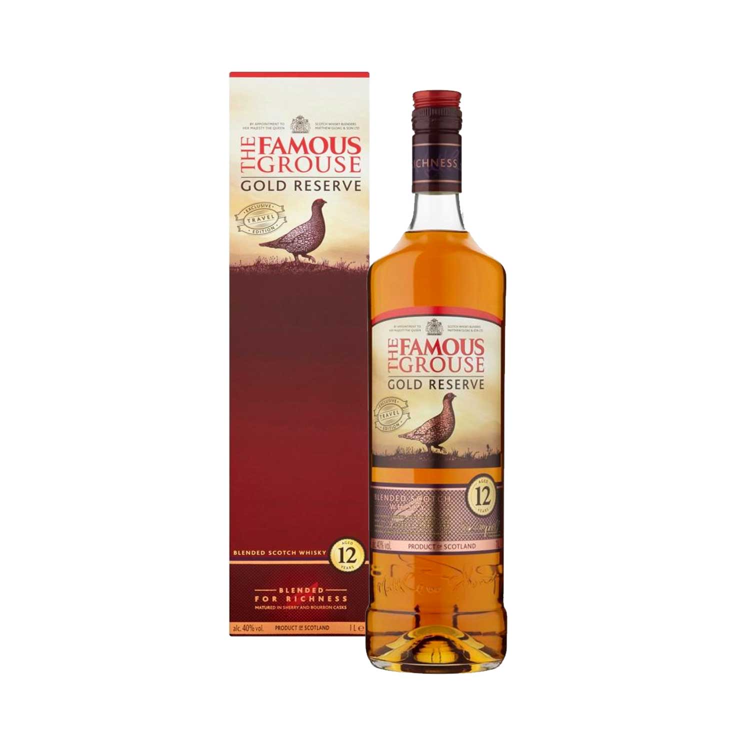 Famous Grouse Gold Res 12 YO 100cl