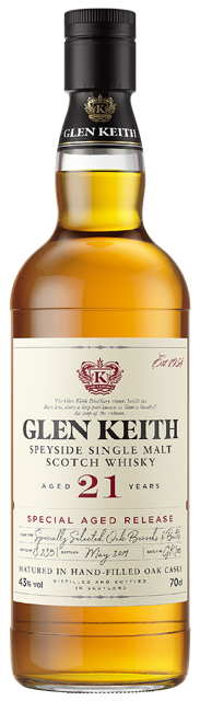 Glen Keith 21YO Speyside 70cl