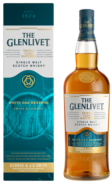 Glenlivet TCM White Oak Reserve 40 percent 100cl