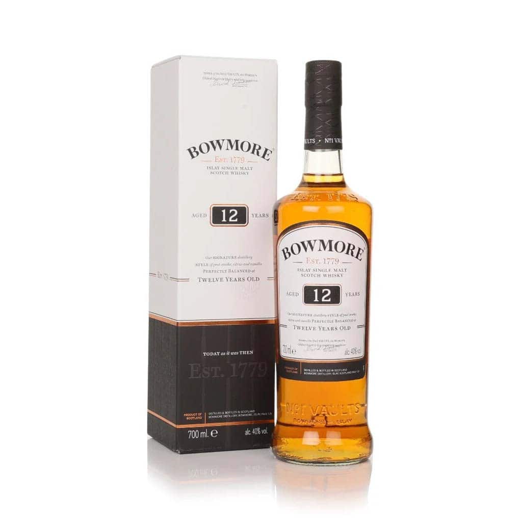 Bowmore 12 Year Old Whisky, 70CL