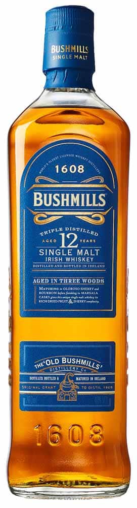 Bushmills 12 YO Irish Whiskey 70cl