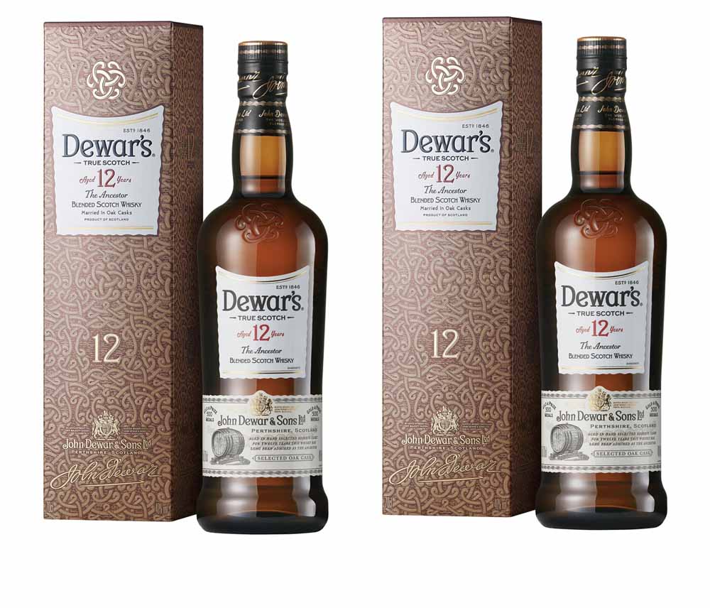 Dewars 12 YO Tp W Shou Bag 1l
