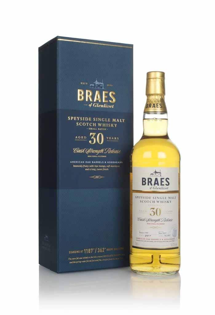 Glenlivet Braes 30 Year Old Speyside Whisky, 70CL