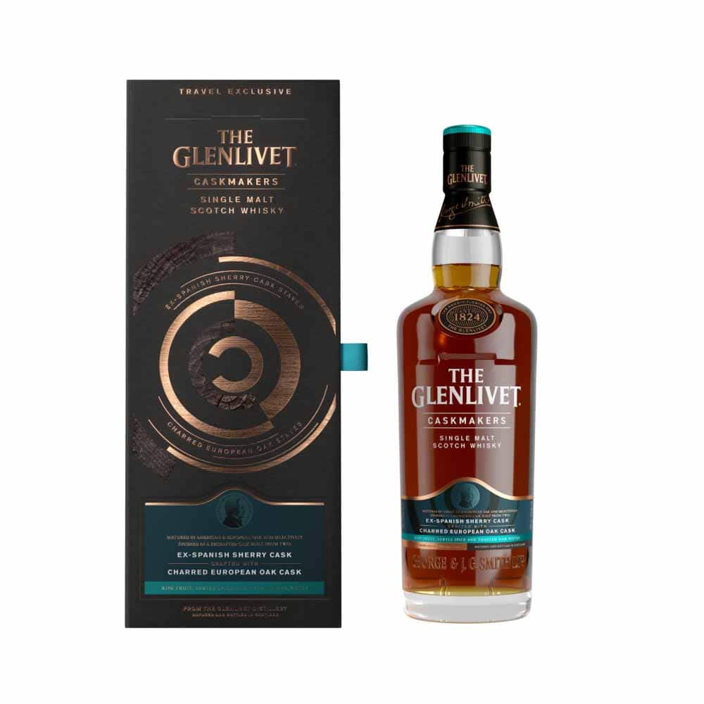 Glenlivet Caskmakers Whiskey Travel Exclusive, 70CL