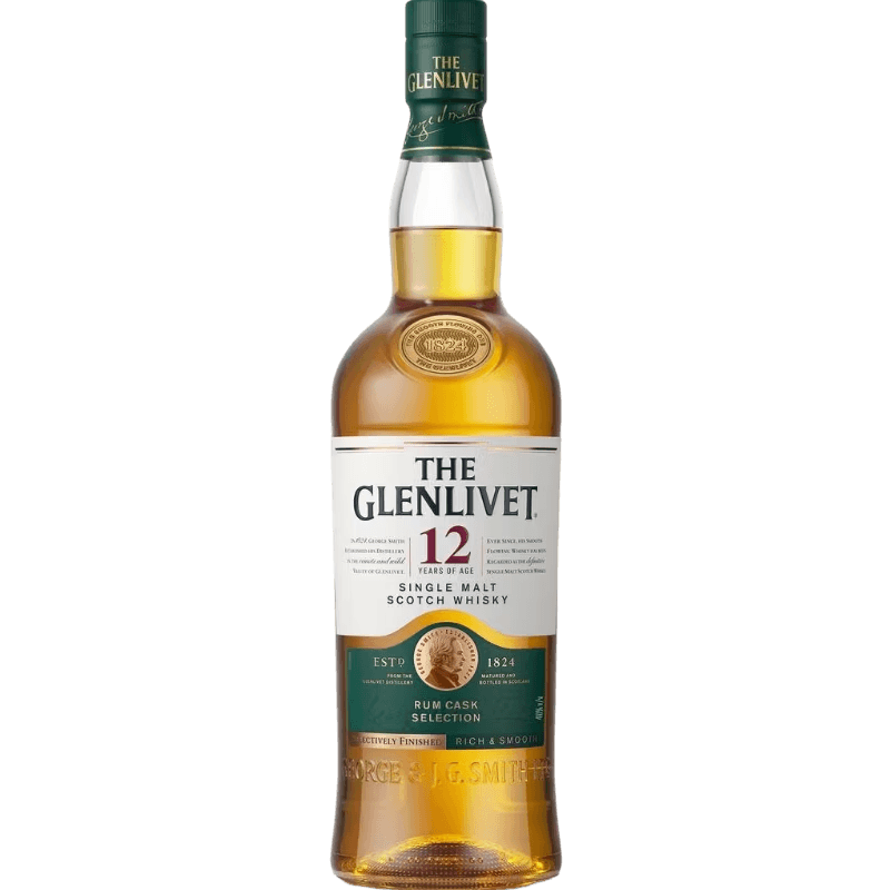 Glenlivet Rum Cask 12 Years, 100 CL