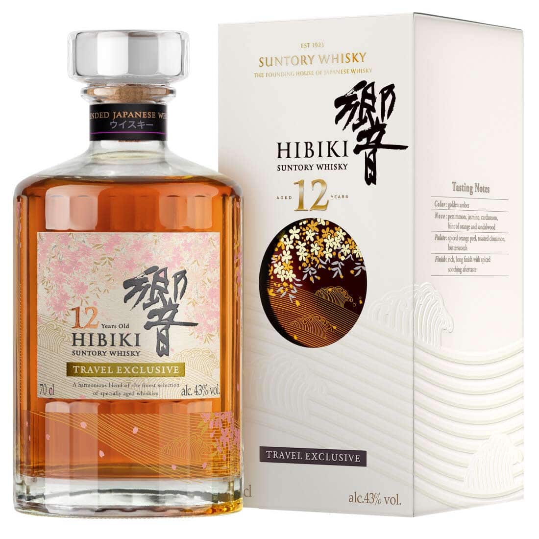 Hibiki 12 Year Old Travel Exclusive, 70CL