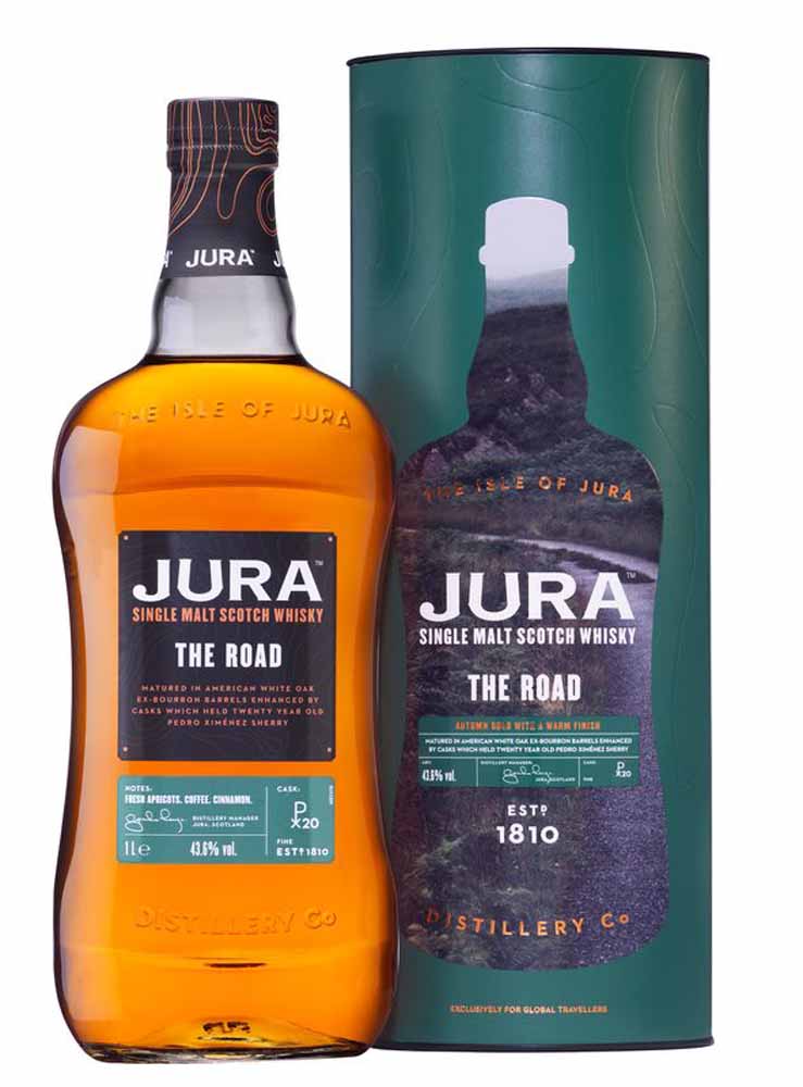 Jura The Road Gb 43.6 percent 100cl