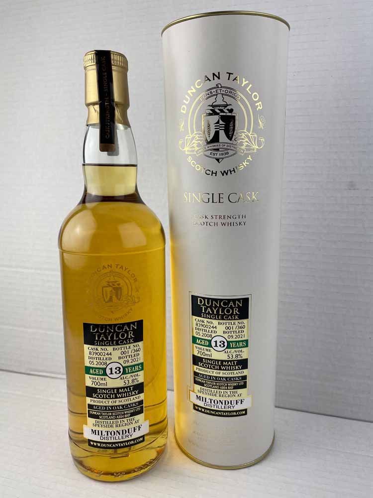 Milton Duff 13 YO 2008 70cl