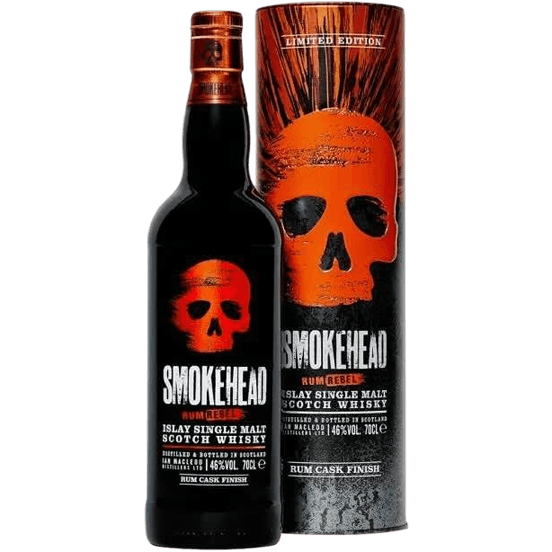 Smokehead Rum Cask Rebel Islay Single Malt Scotch Whisky 70cl