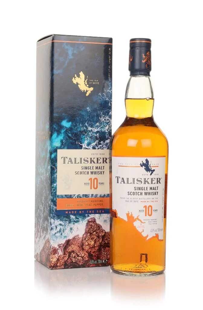 Talisker 10 Year Old Whisky, 70CL