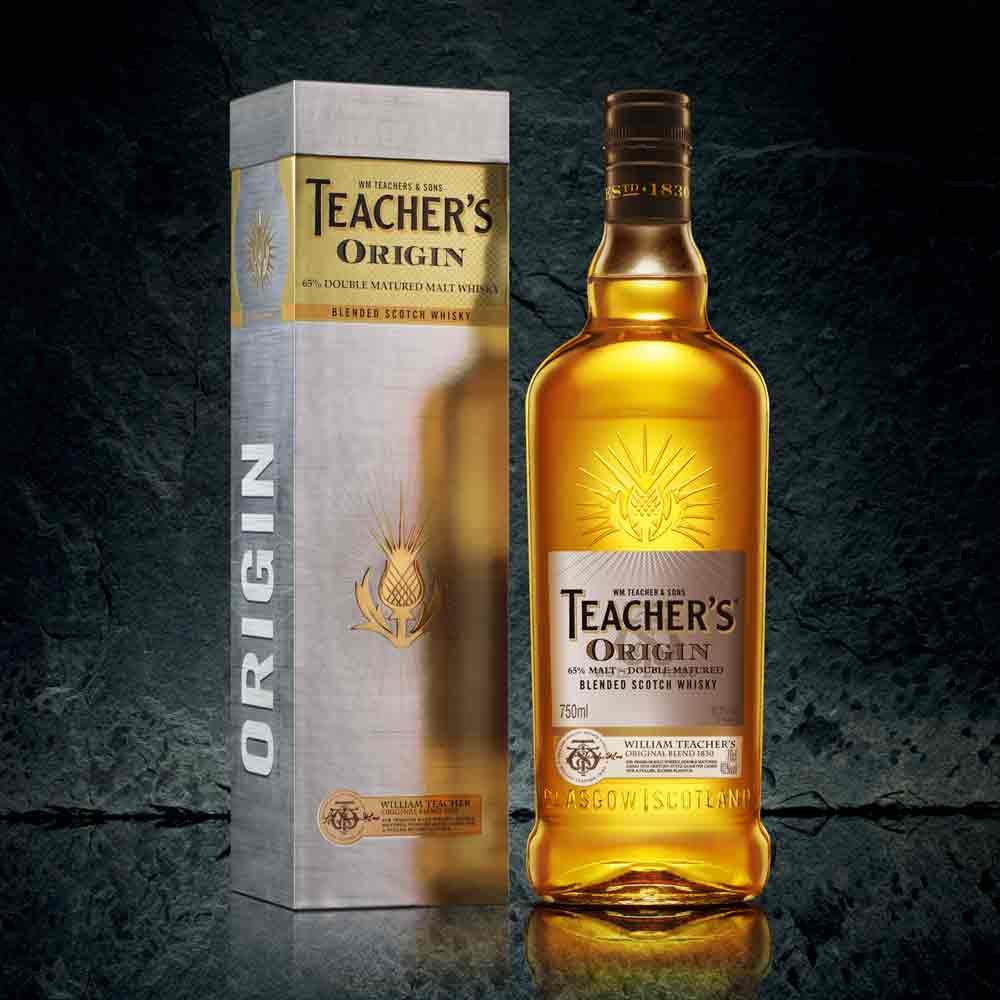 Teacher's Origin Blended Scotch Whisky, Scotland 100cl