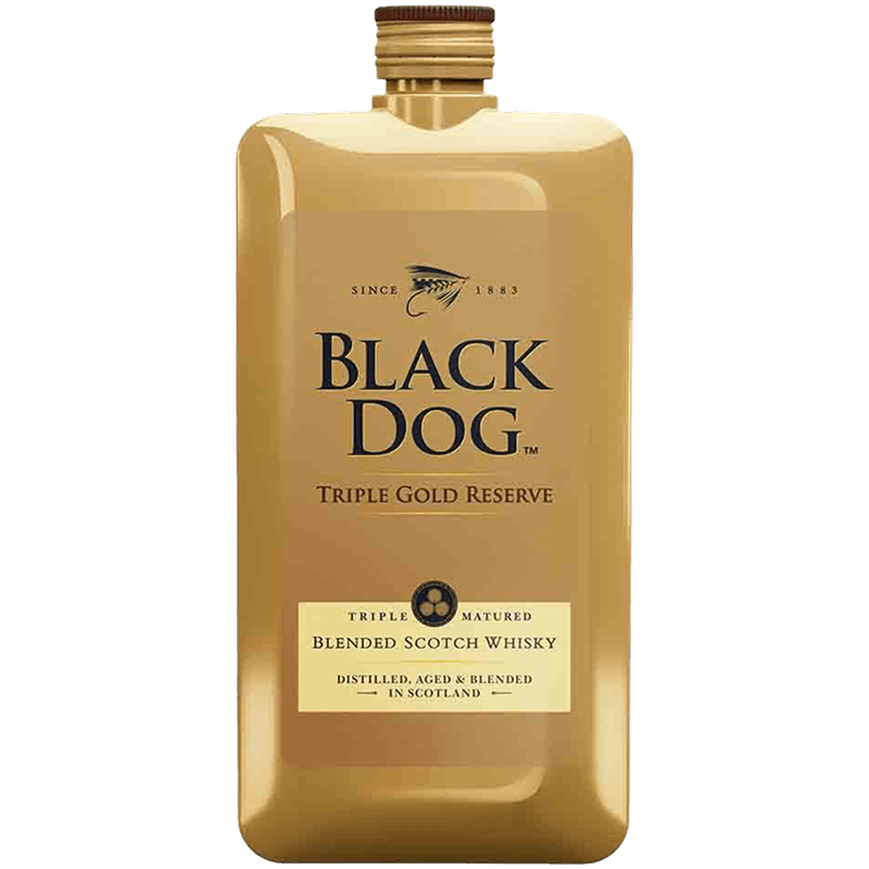 Black Dog Triple Gold Scotch Whisky, 18CL