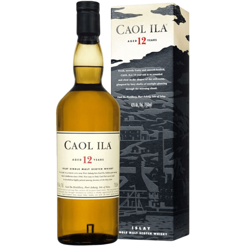Caol Ila 12 Year Old Single Malt Scotch Whisky 75cl