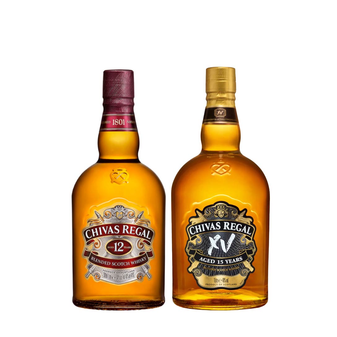Chivas Regal 12 YO 100cl & Chivas Regal 15 YO 100cl