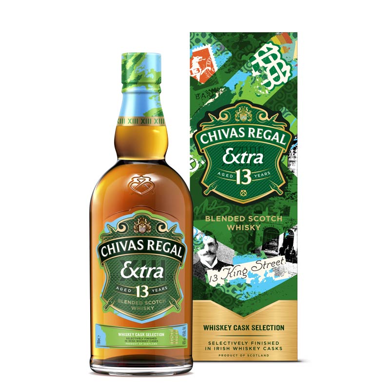 CHIVAS REGAL 13YO EXTRA IRISH CASK BLENDED SCOTCH 100 CL