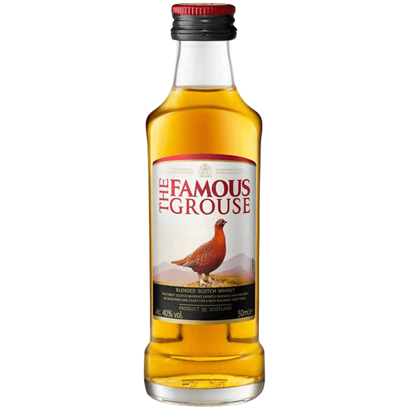Famous Grouse Scotch Whisky Miniature, 5CL