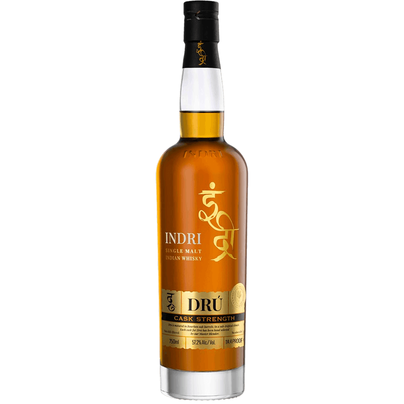 Indri Dru Ex Bourbon Cask Strength, 75 Cl