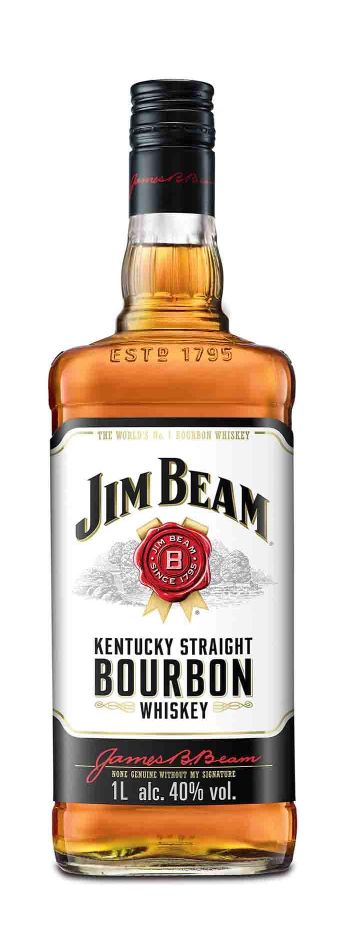 Jim Beam White Bourbon, 100CL