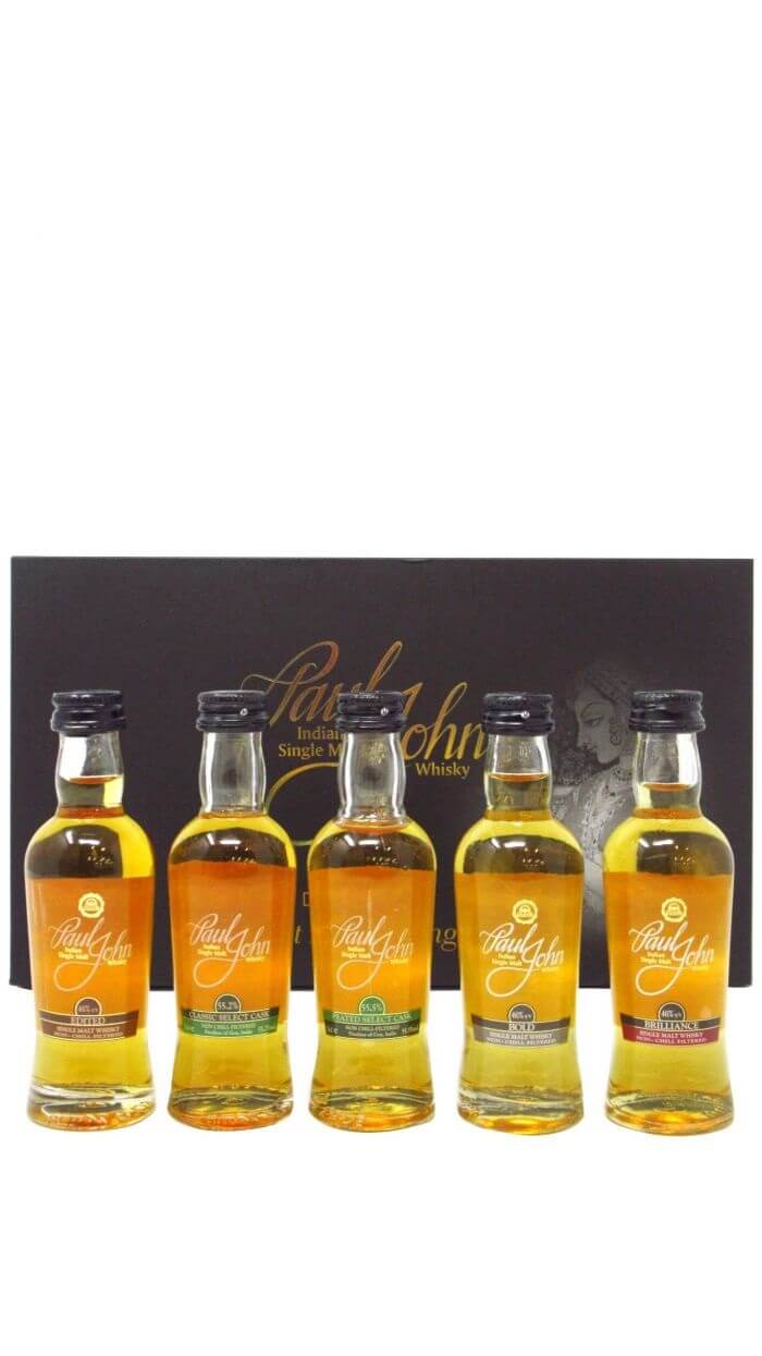 Paul John Pack Of 5 Miniatures (5Cl X5) 25 Cl