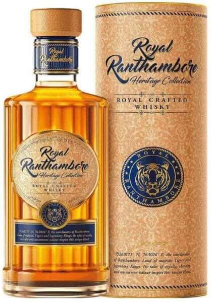 Royal Ranthambore Heritage Collection Indian Craft Whiskey 750 ML
